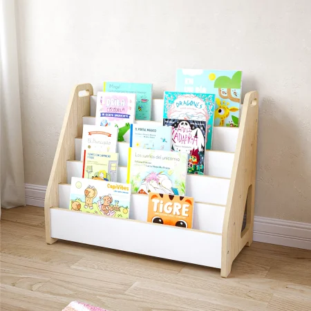 repisa biblioteca montessori